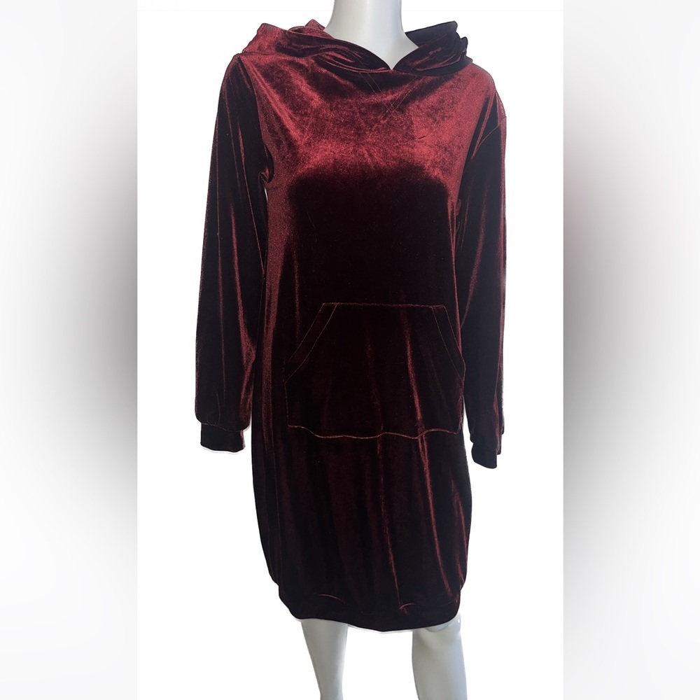 Womens size M velour dress